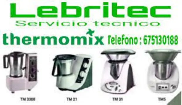 Lebritec, servicio técnico para distintos modelos Thermomix
